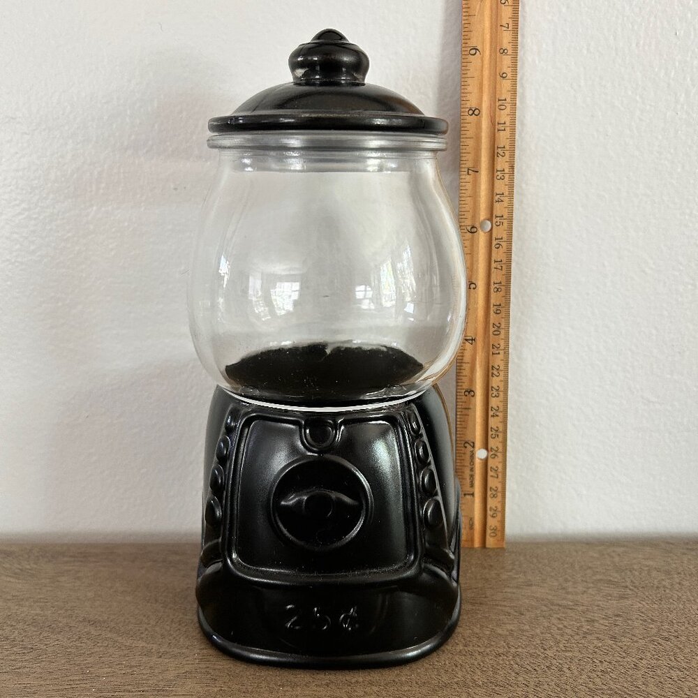 Glass Gumball Display Jar with Top